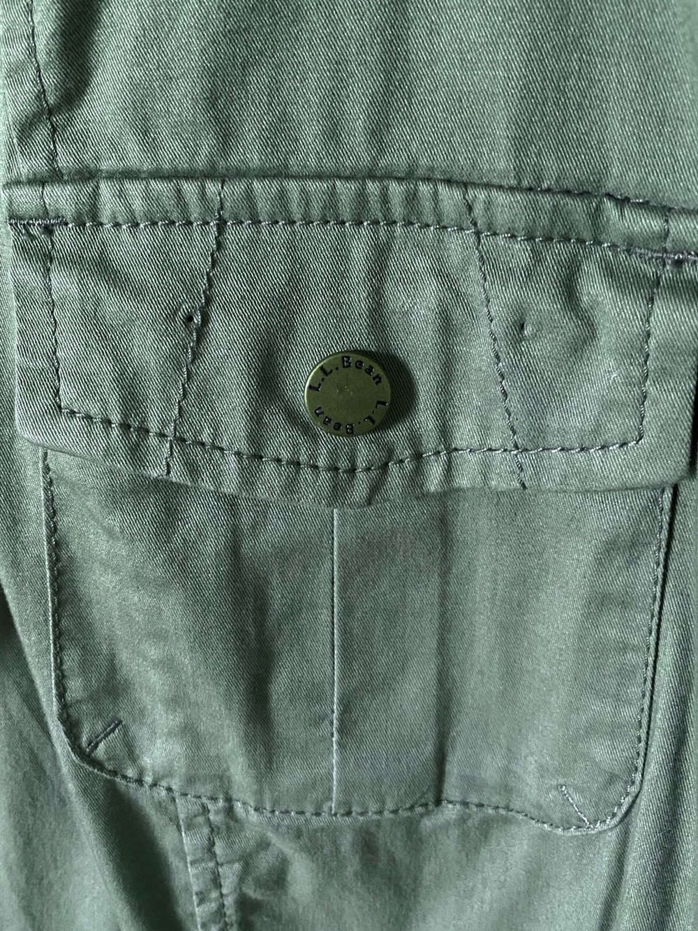 L.L. Bean Women's Olive Green Beanflex Utility Jacket (Old Style) Size XL - Picture 6 of 10